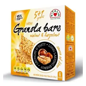 Walnut & Hazelnut Granola Bar - Vitalia