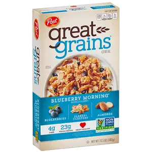Great Grains Cereal Blueberry Morning - Post