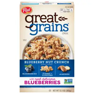 Blueberry Nut Crunch Great Grains Cereal - Post