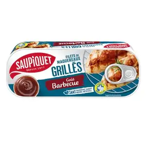 BBQ Grilled Mackerel Filets - Saupiquet