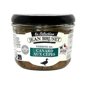 Selection Duck Terrine with Porcini Mushrooms - Jean Brunet