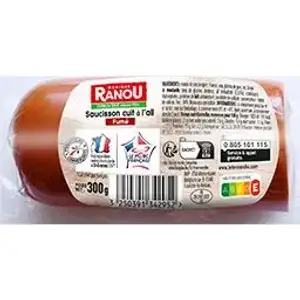 Smoked Pure Pork Garlic Sausage - Ranou