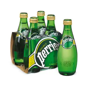 Carbonated Natural Mineral Water Glass Bottle - Perrier