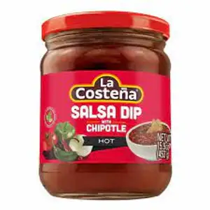 Hot Salsa Dip with Chipotle - La Costeña