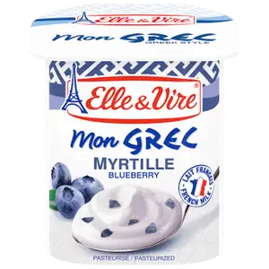 Blueberry Greek Yogurt - Elle & Vire