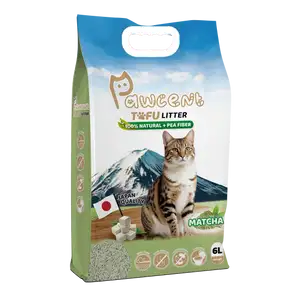 Matcha Natural Tofu Cat Litter - Pawcent