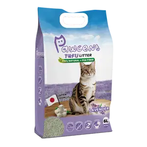 Lavender Natural Tofu Cat Litter - Pawcent