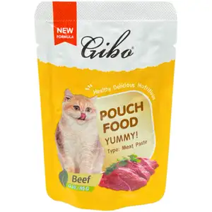 Beef Meat Pate Pouch - Gibo
