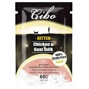 Chicken & Goat Milk Kitten Pouch - Gibo