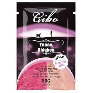 Tuna & Chicken in Jelly Pouch - Gibo