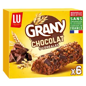 Grany Chocolate 5 Cereal Bar - LU