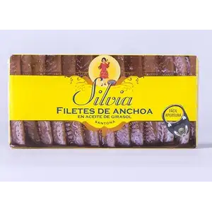 Anchovies Fillets Can - Silvia