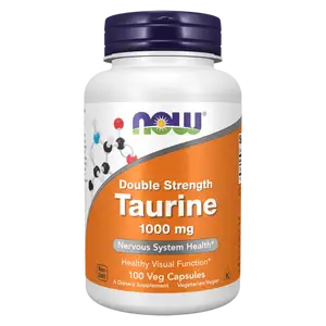 Double Strength Taurine 1000mg - NOW Foods