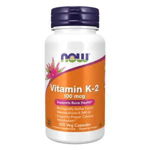 Vitamin K-2 100mcg - NOW Foods