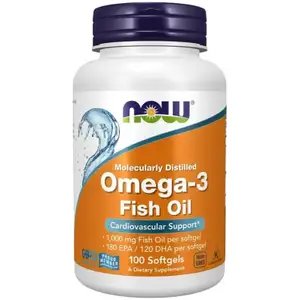 Omega-3 Fish Oil 1000mg - NOW Foods