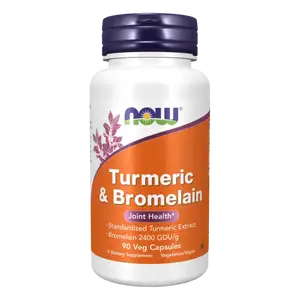 Turmeric & Bromelain - NOW Foods