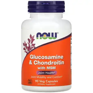 Glucosamine & Chondroitin with MSM - NOW Foods