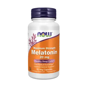 Maximum Strength Melatonin 20mg - NOW Foods