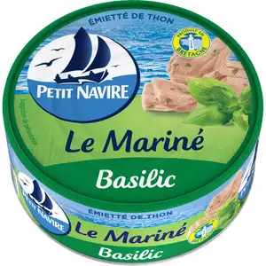 Tuna Flakes Marinated with Basil - Petit Navire