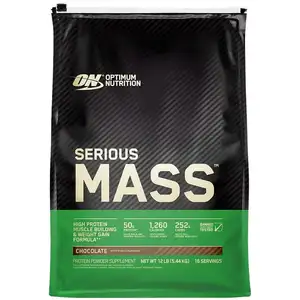 Serious Mass, Strawberry - Optimum Nutrition