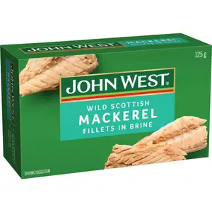 Wild Scottish Mackerel Fillets in Brine - John West