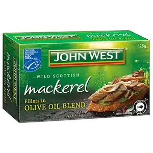 Mackerel Fillets In Olive Oil Blend - John West