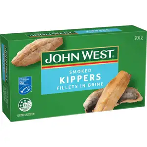 Smoked Kippers Fillets In Brine - John West