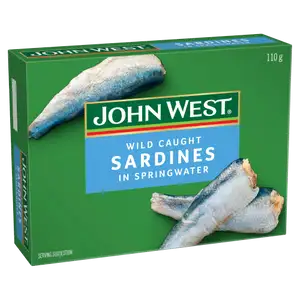 Wild Caught Sardines in Springwater - John West