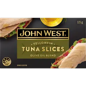 Tuna Slices In Olive Oil Blend - John West