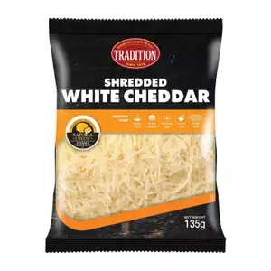 Shredded White Cheddar - Tradition