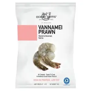 Vannamei Prawn (Peeled & Deveined, Tail Off) - Ocean Gems