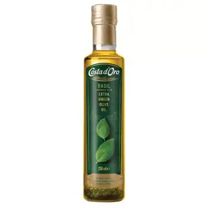 Basil Condiment with Extra Virgin Olive Oil - Costa D'Oro