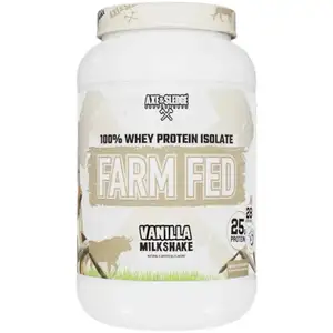 Farm Fed 100% Whey Protein Isolate, Vanilla Milkshake - Axe & Sledge