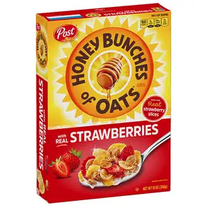 Honey Bunches of Oats with Strawberries - Post