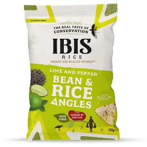 Organic Lime and Pepper Bean & Rice Angles - Ibis Rice