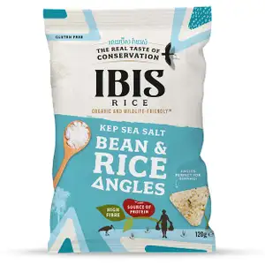 Organic Kep Sea Salt Bean & Rice Angles - Ibis Rice