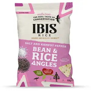 Organic Salt and Kampot Pepper Bean & Rice Angles - Ibis Rice