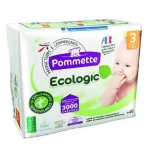 Ecologic Diapers 4-9Kg - Pommette