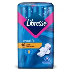 សំឡីអនាម័យអត់ ស្លាប ១៦ដុំ - Libresse
