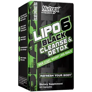 Lipo 6 Black Cleanse & Detox - Nutrex Research