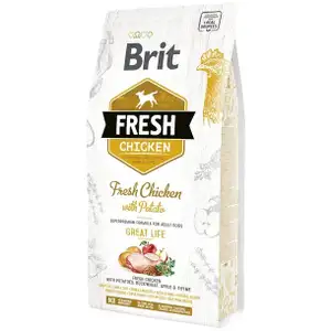 Great Life Fresh Chicken with Potato Dry Kibbles - Brit