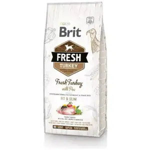 Fit & Slim Fresh Turkey with Pea Dry Kibbles - Brit