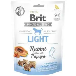 Light - Rabbit with Papaya Dog Snack - Brit
