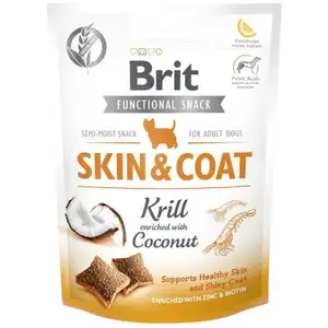 Skin & Coat - Krill with Coconut Cat Snack - Brit