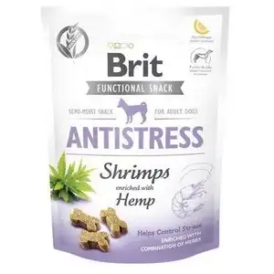 Antistress - Shrimps with Hemp Dog Snack - Brit