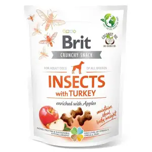 Crunchy Snacks Insects with Turkey - Brit