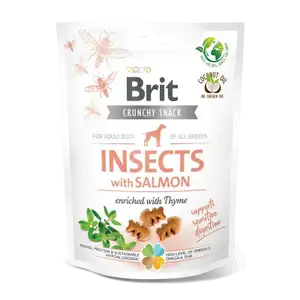 Crunchy Snacks Insects with Salmon - Brit