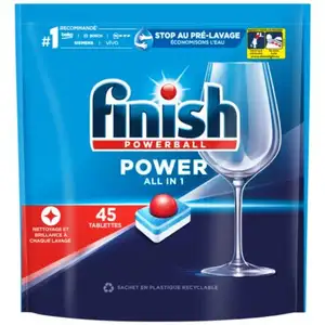 Powerball All In 1 Dishwasher Tabs - Finish