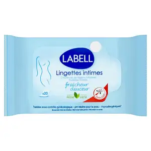 Fresh Intimate Wipes - Labell