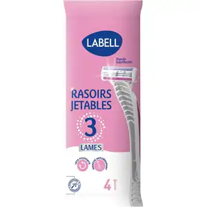 3-Blade Disposable Razor - Labell